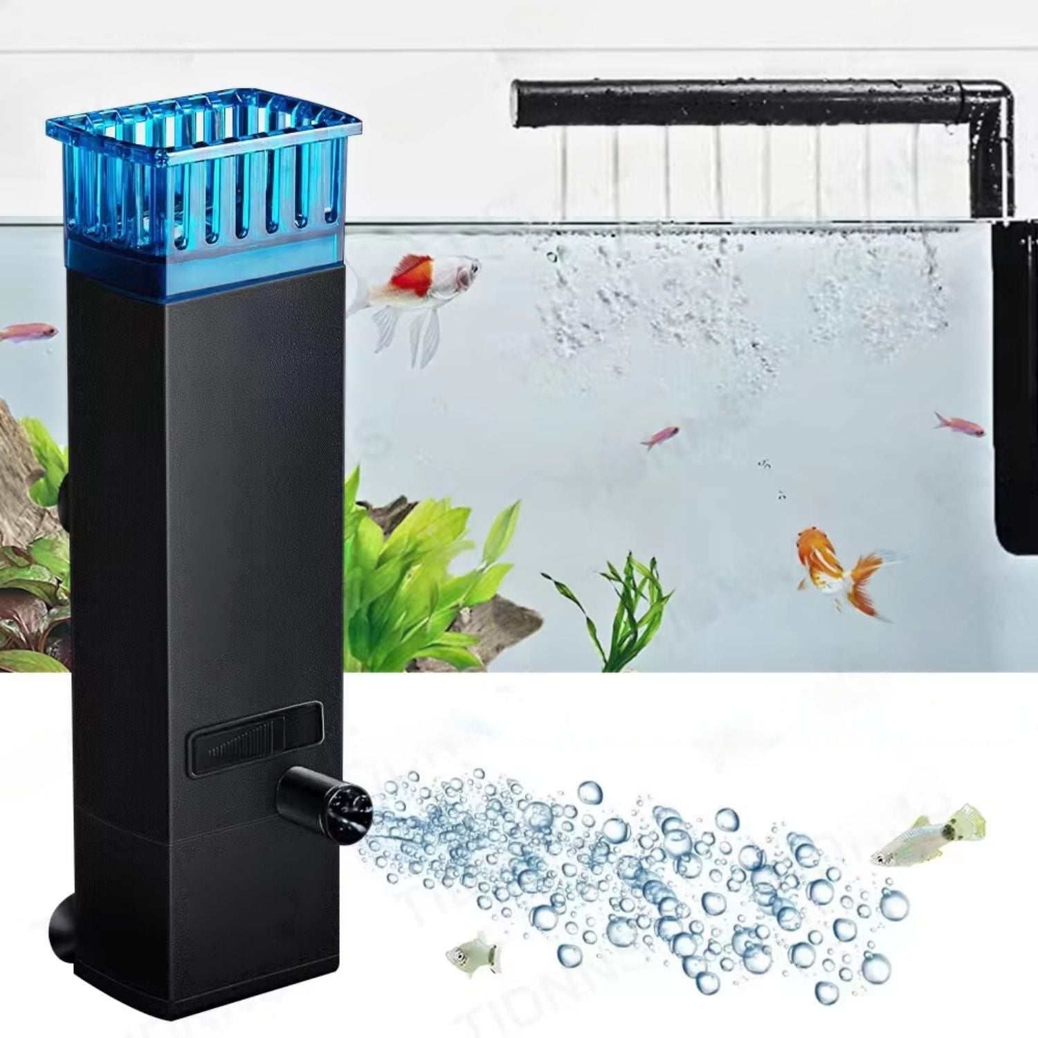 Automatische Vissenbak Olieverwijderaar | Zuurstoffilter voor Water